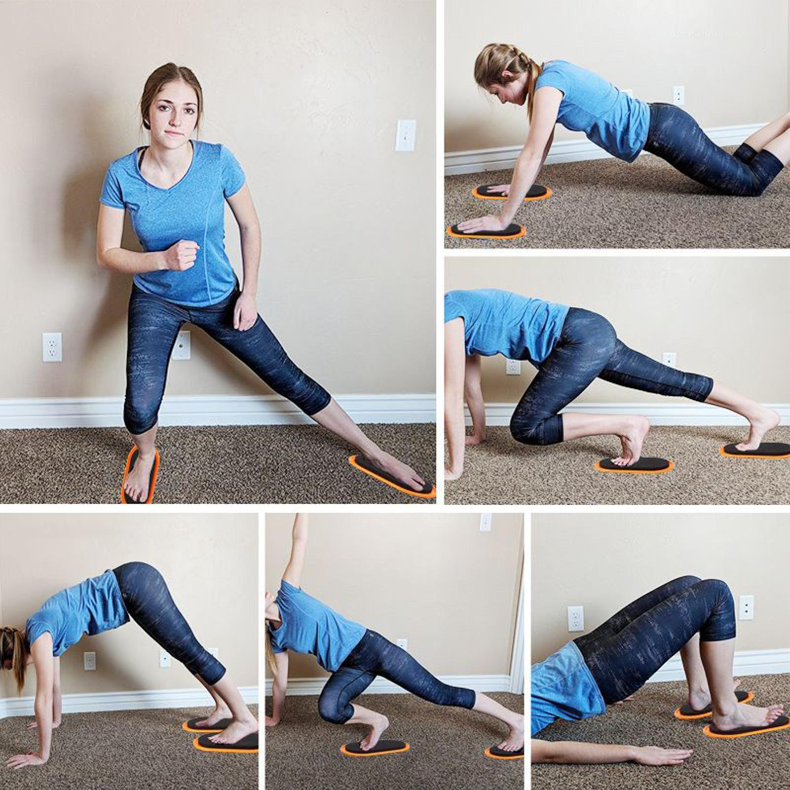 Home Gym Workout - Oval Şekilli Egzersiz Diskleri, Kadınlar ve