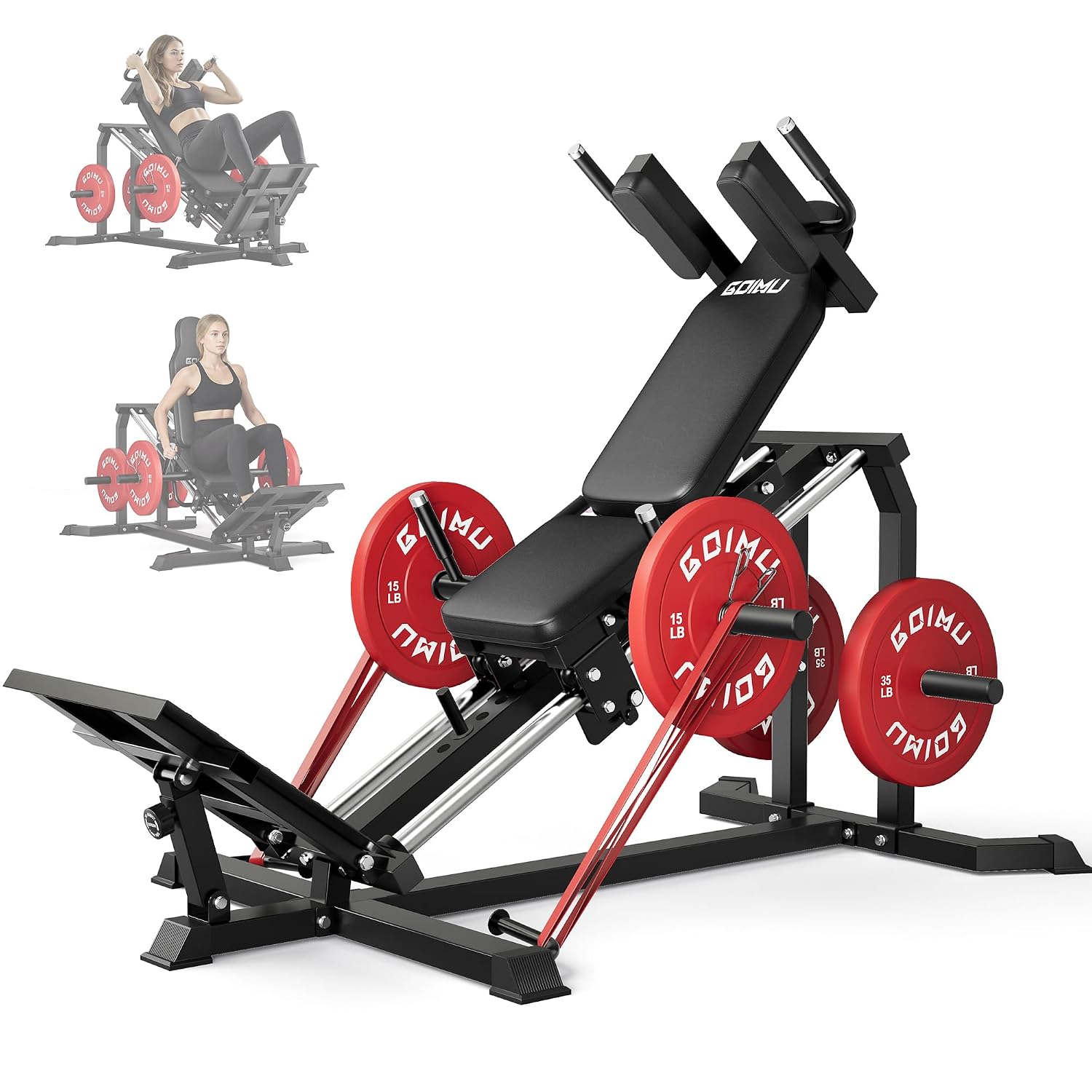 Home Gym Custom - L5 Leg Press Hack Squat Makinesi,