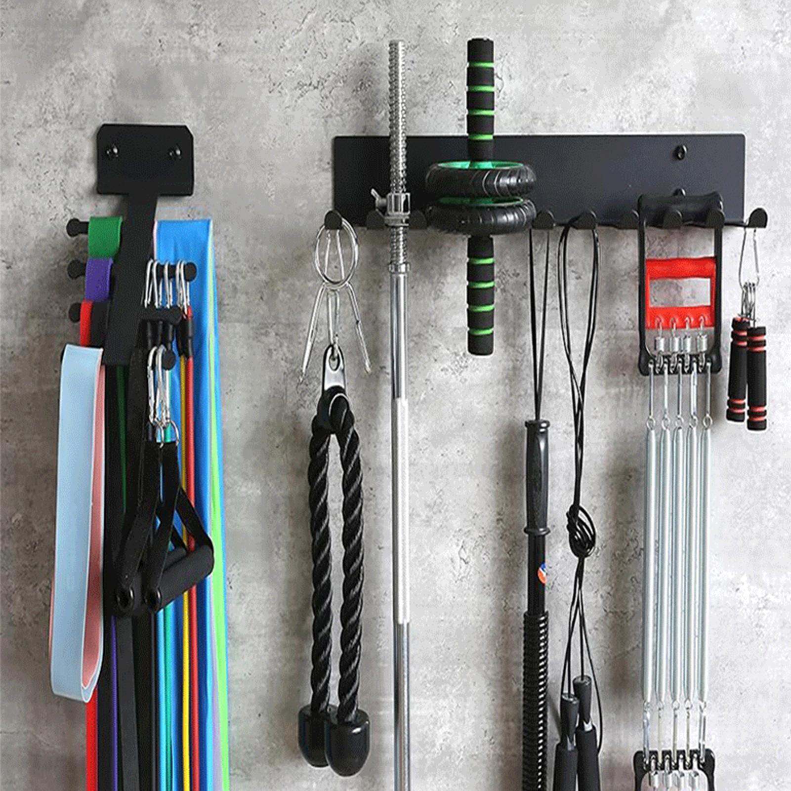 Home Gym Routine - Direnç Bandı Rafı Metal Çok Fonksiyonlu