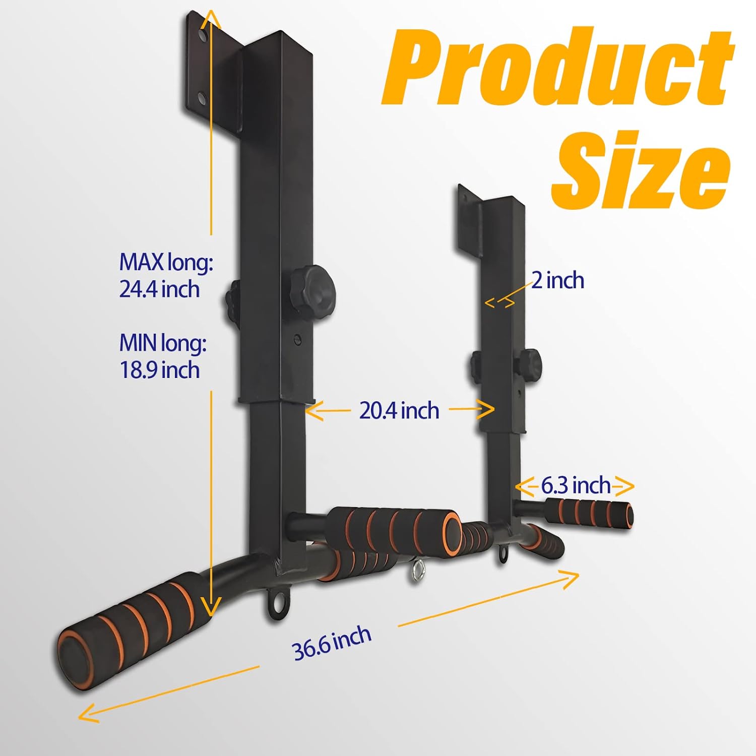 Home Gym Multifunctional - Çok Fonksiyonlu Dip İstasyonu Duvara Monte