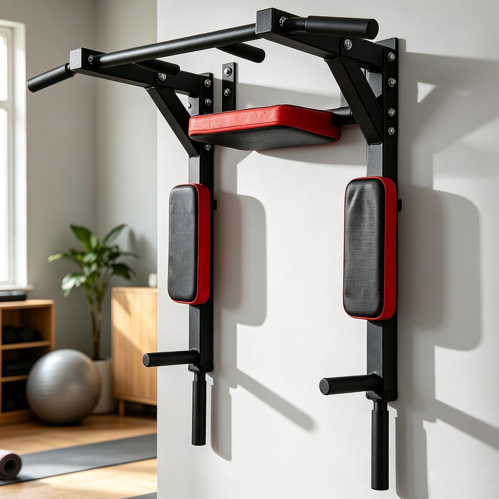 Home Gym On Wall - Duvara Monte Edilebilir Barfiks Çubuğu Fitness