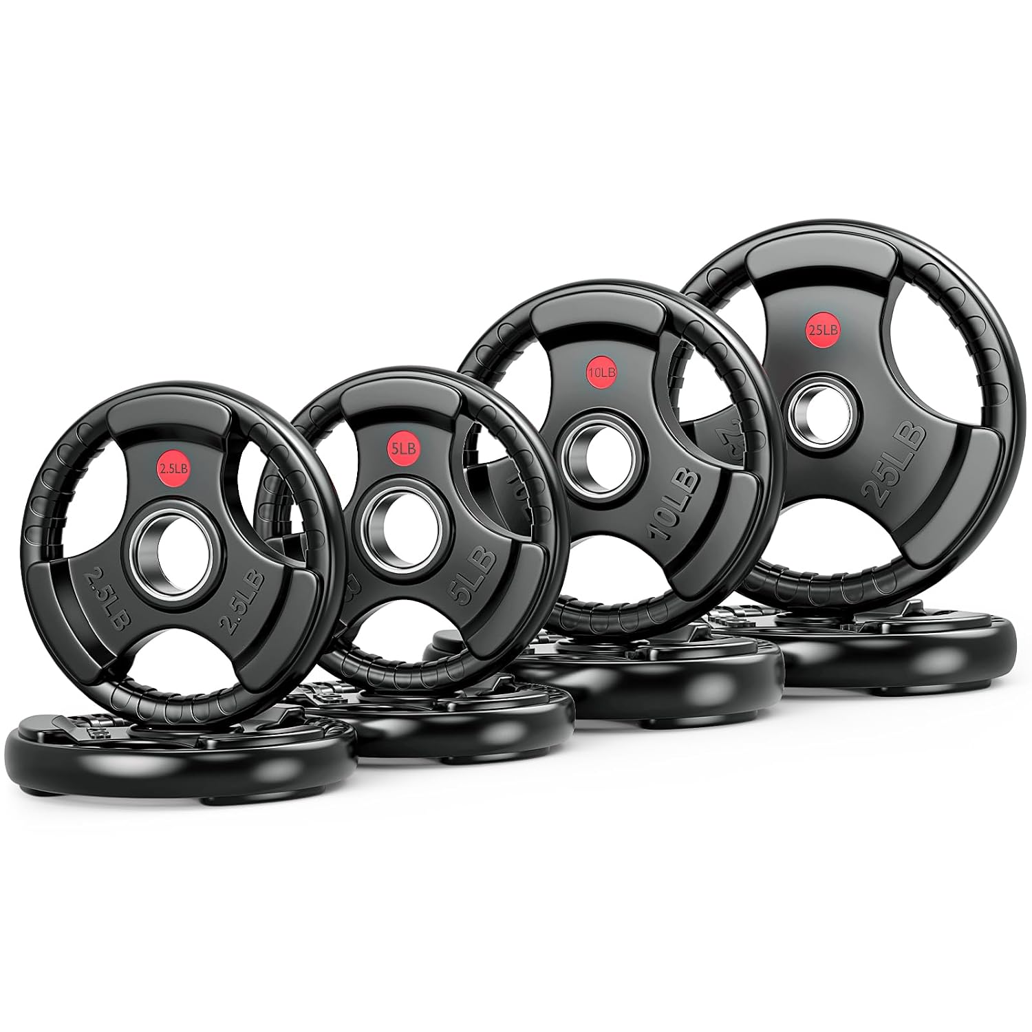 Home Gym Custom - 2 İnç Kauçuk Kaplamalı Olimpik Ağırlık