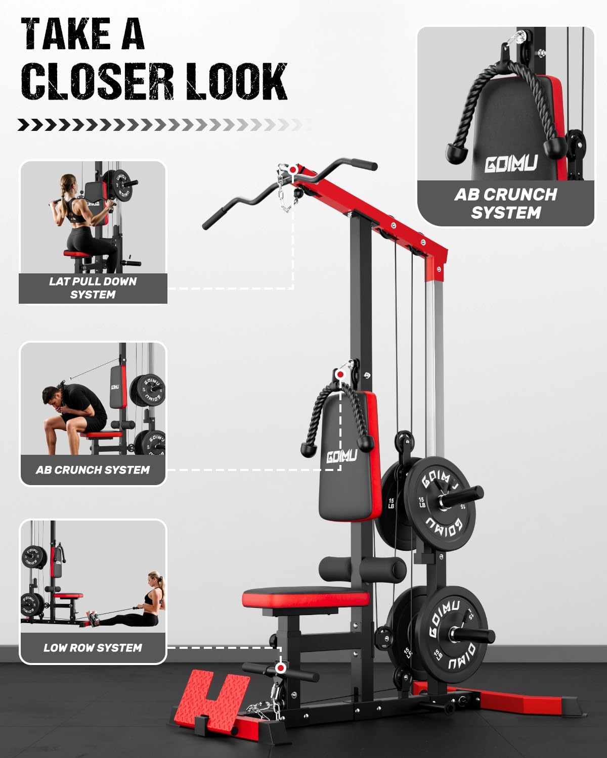 LAT Pulldown & Row Kablo Makin - Home Gym Custom incelemesi ve fiyatı
