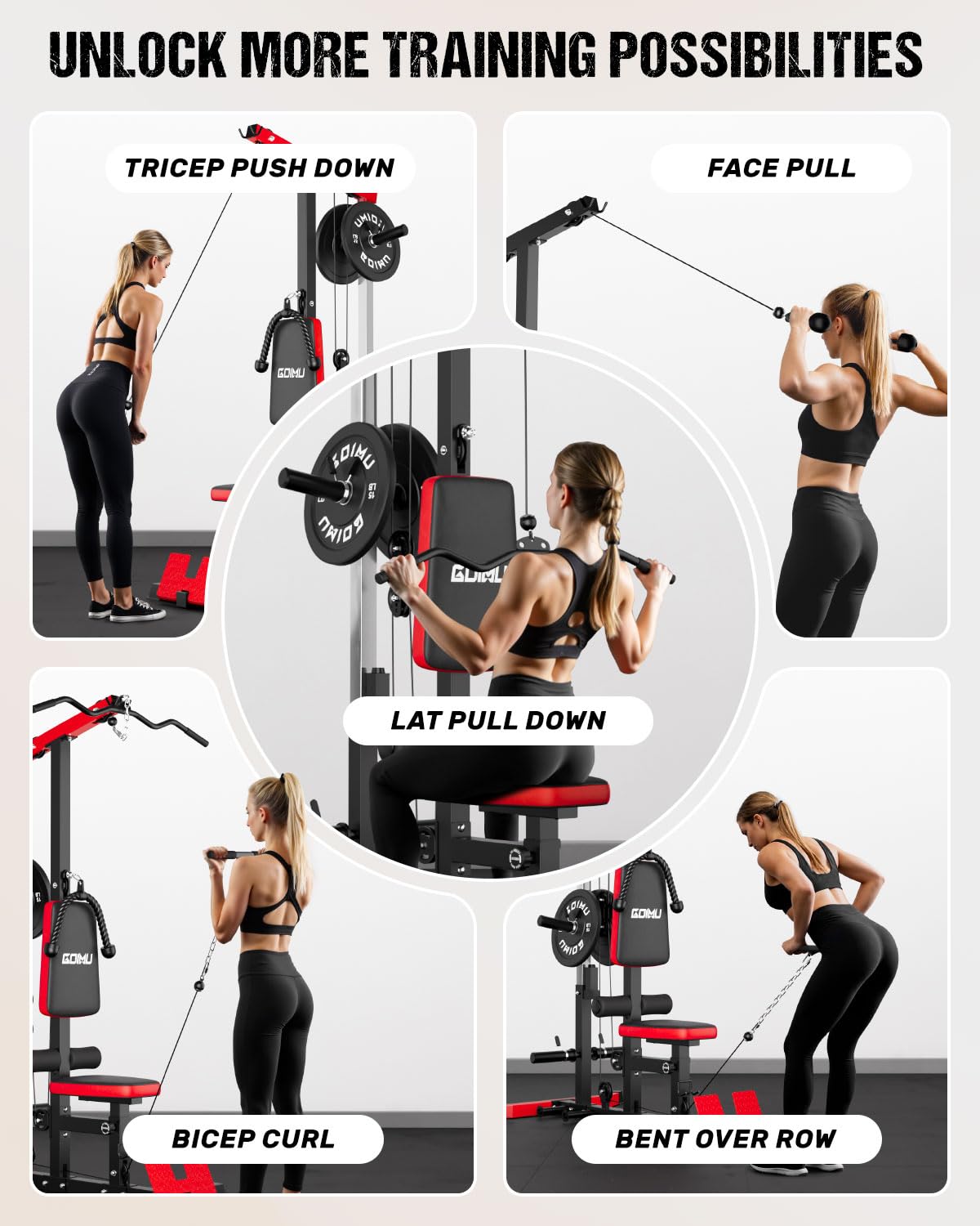 LAT Pulldown & Row Kablo Makin - Home Gym Custom incelemesi ve fiyatı