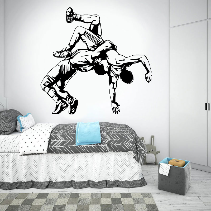 Güreş Atmak Duvar Çıkartmaları - Home Gym On Wall incelemesi ve fiyatı