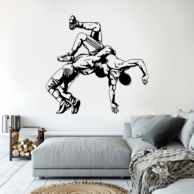 Güreş Atmak Duvar Çıkartmaları - Home Gym On Wall incelemesi ve fiyatı