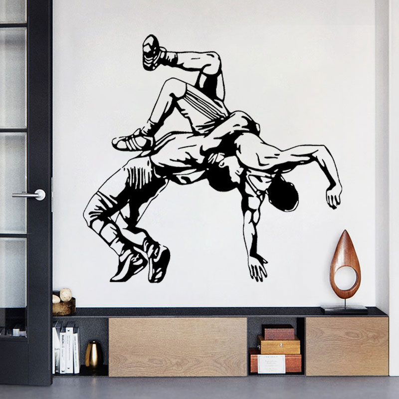 Güreş Atmak Duvar Çıkartmaları - Home Gym On Wall incelemesi ve fiyatı