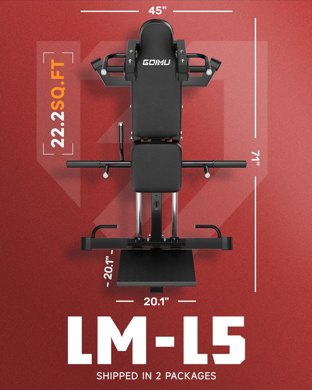 L5 Leg Press Hack Squat Makine - Home Gym Custom incelemesi ve fiyatı