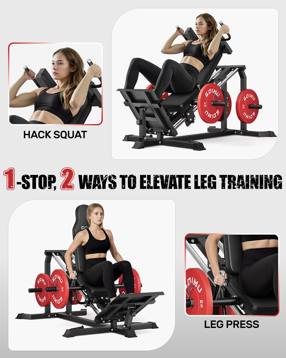 L5 Leg Press Hack Squat Makine - Home Gym Custom incelemesi ve fiyatı