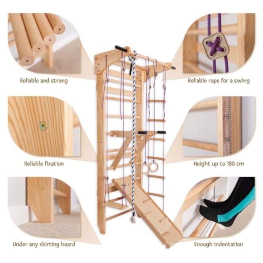 Evde spor salonu kullanımı içi - Gymnastic Rings Wooden incelemesi ve fiyatı