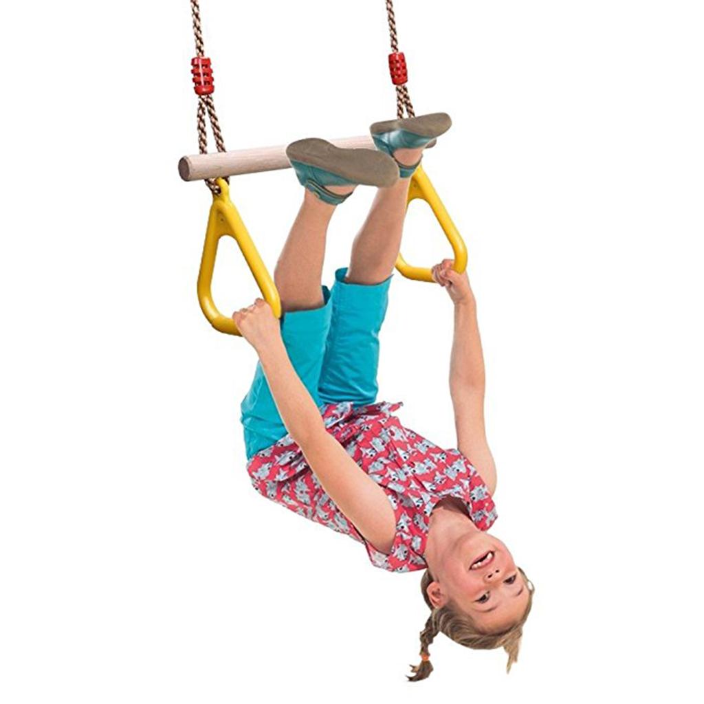 İç ve Dış Mekan Eğlenceli Salı - Gymnastic Rings Wooden incelemesi ve fiyatı