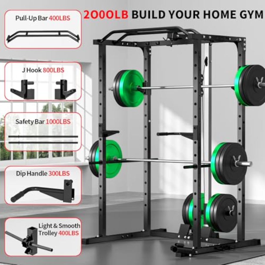 Ev tipi spor salonu güç rafı,  - Home Gym Multifunctional incelemesi ve fiyatı