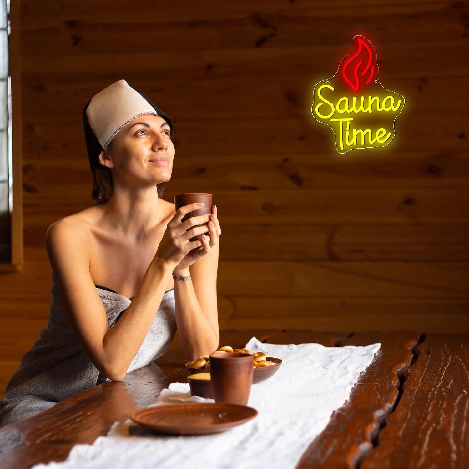 Sauna Zamanı Neon Tabela USB K - Sauna Home Gym incelemesi ve fiyatı