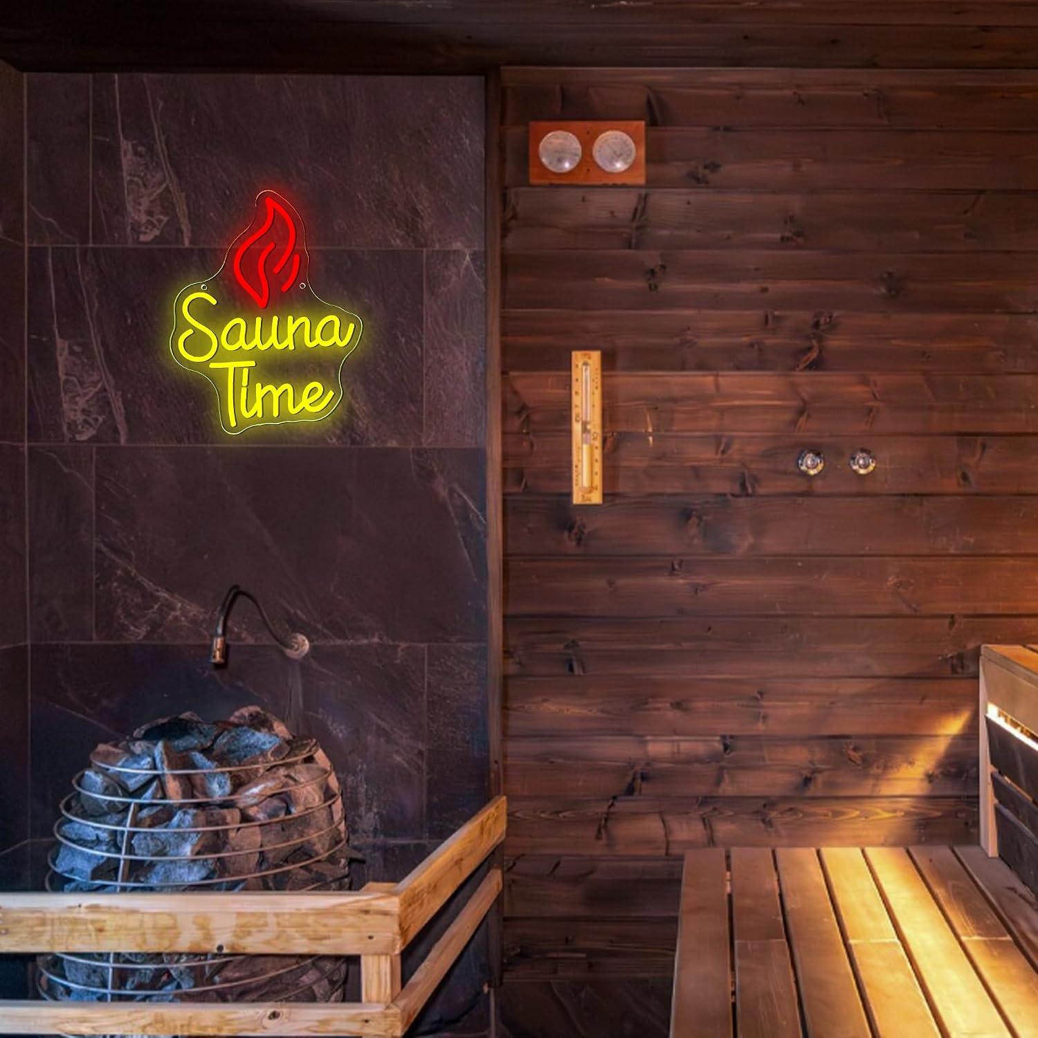 Sauna Zamanı Neon Tabela USB K - Sauna Home Gym incelemesi ve fiyatı