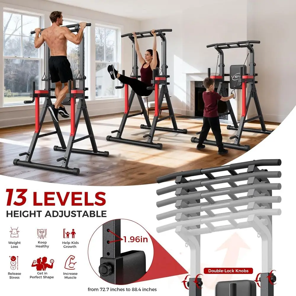 Ayarlanabilir Yükseklikli Dip  - Home Gym Multi Station incelemesi ve fiyatı