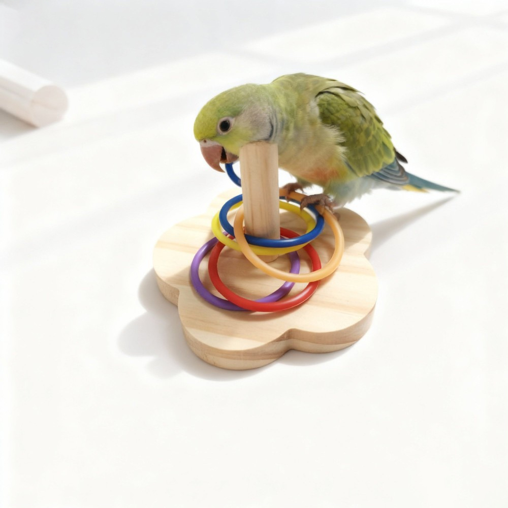 1 adet ahşap papağan zeka eğit - Gymnastic Rings Wooden incelemesi ve fiyatı