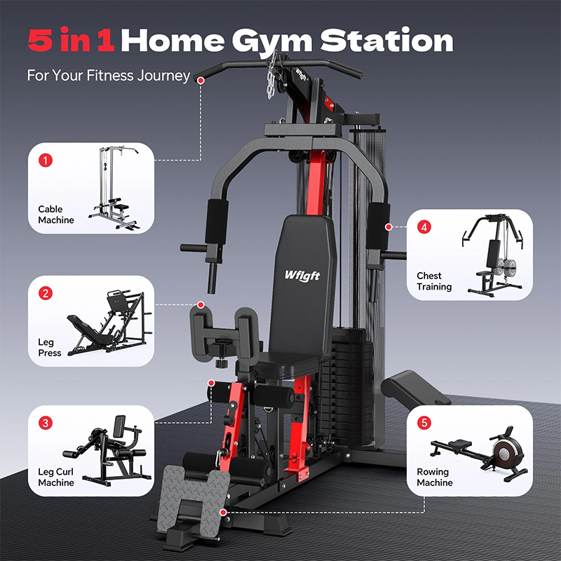 Pooboo Ev Spor Salonu Egzersiz - Home Gym Equipment Amazon incelemesi ve fiyatı