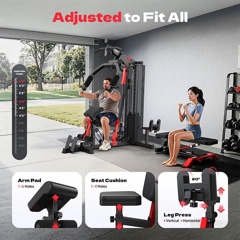 Pooboo Ev Spor Salonu Egzersiz - Home Gym Equipment Amazon incelemesi ve fiyatı