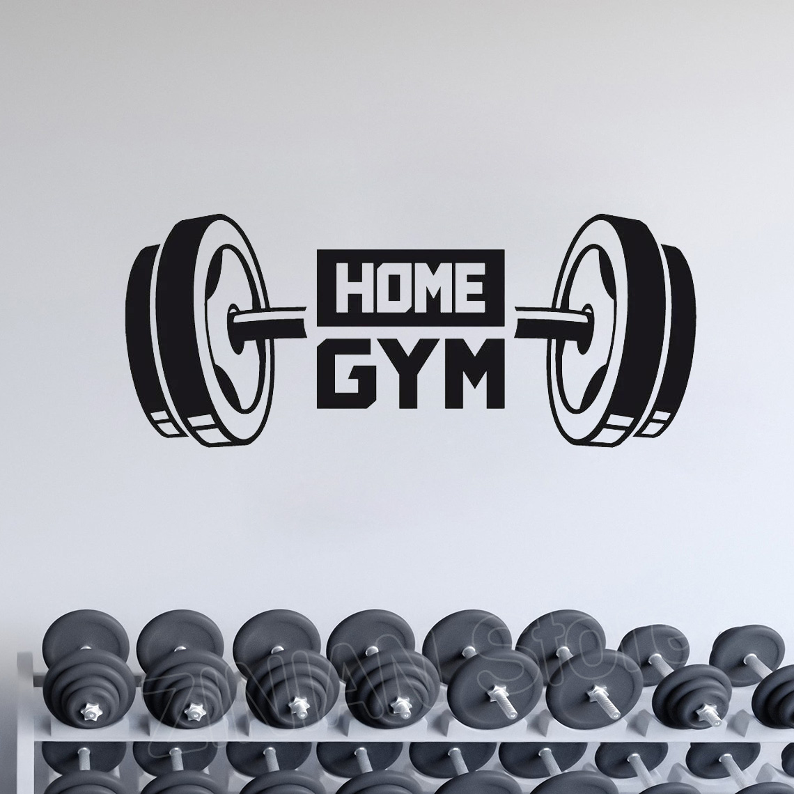 Fitness ev spor dekor duvar St - Home Gym On Wall incelemesi ve fiyatı