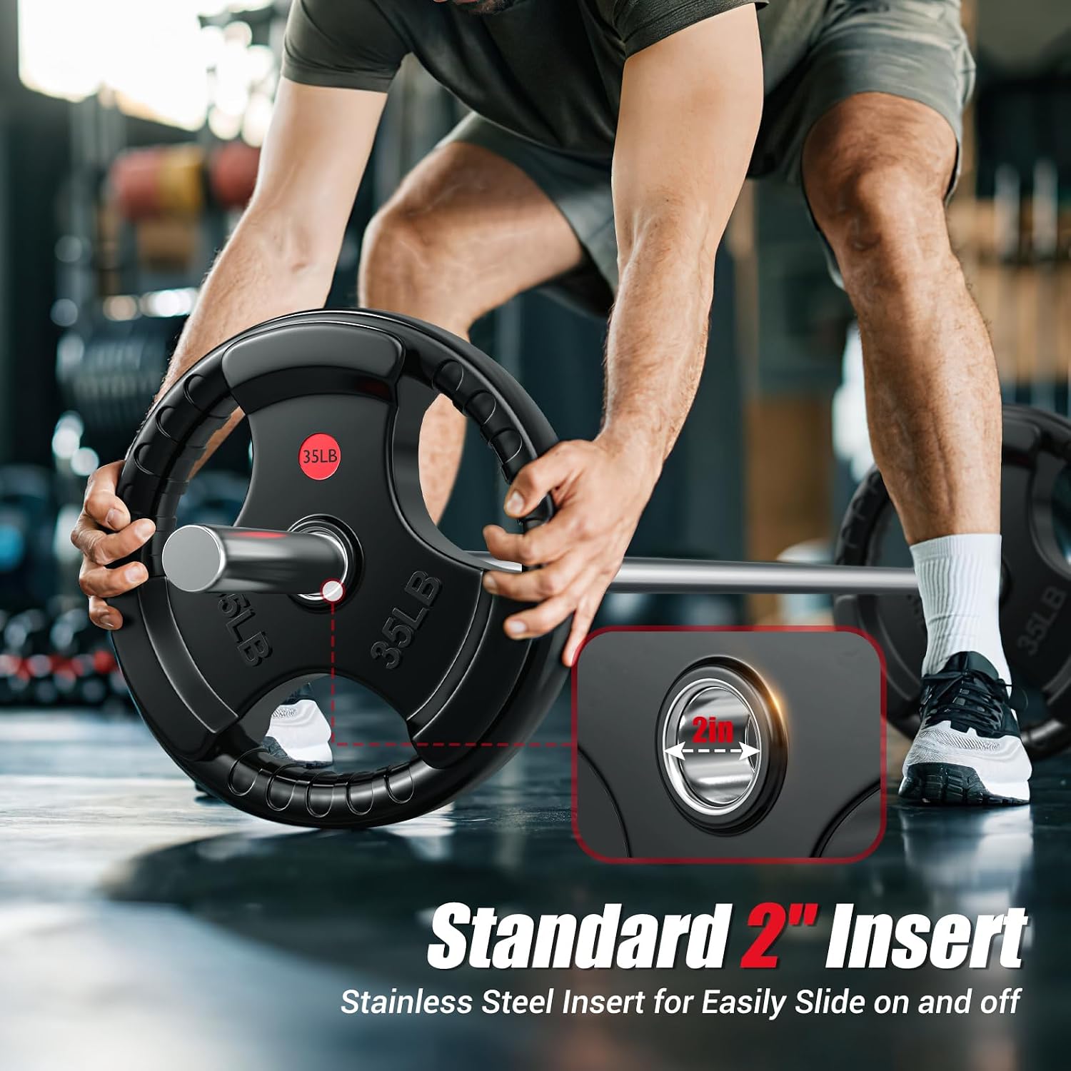 2 İnç Kauçuk Kaplamalı Olimpik - Home Gym Custom incelemesi ve fiyatı
